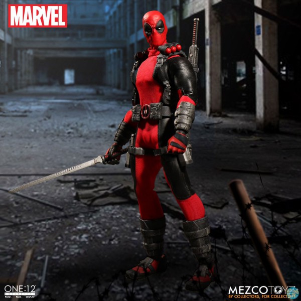 Marvel Universe - Deadpool Actionfigur: Mezco