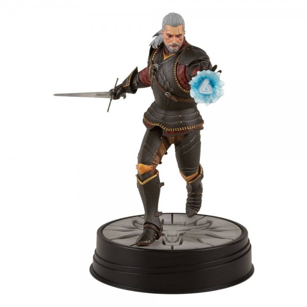 Witcher 3 Wild Hunt - Geralt Statue / Toussaint Tourney Armor: Dark Horse