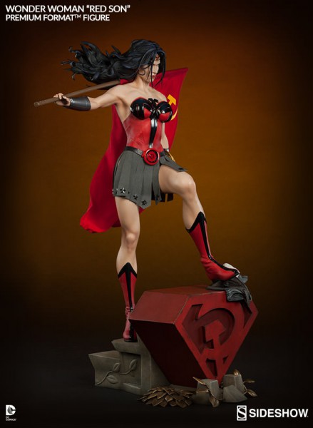 DC Comics - Wonder Woman Statue / Red Son: Sideshow Collectibles