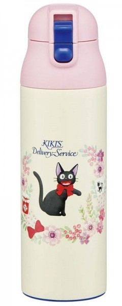 Kikis kleiner Lieferservice Ghibli - Trinkflasche One Push Jiji Flower garland: Sakter