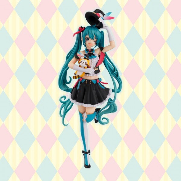 Vocaloid - Hatsune Miku & Rascal Figur: Taito