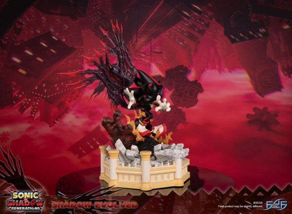 Sonic X Shadow Generations - Shadow Evolved Statue: First 4 Figures