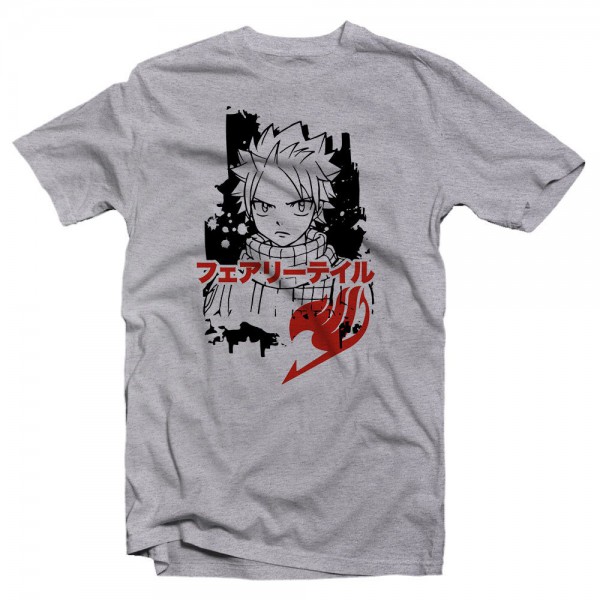 Fairy Tail - T-Shirt / Natsu Dragnir - Unisex "M": Unekorn