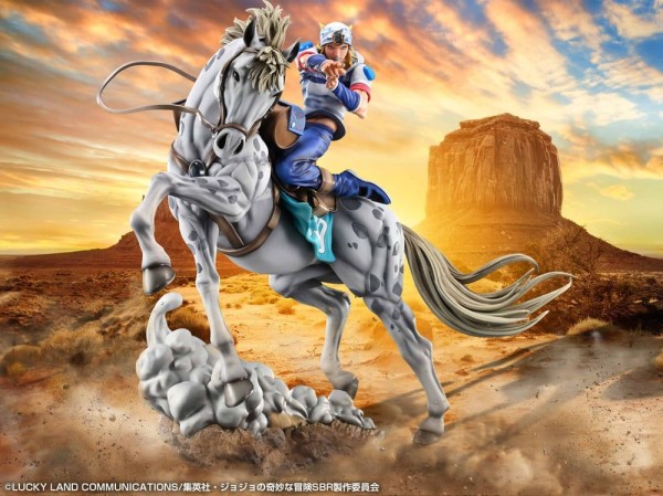 JoJo's Bizarre Adventure - Johnny Joestar & Slow Dancer Figur / Steel Ball Run Chozo Art Collection: