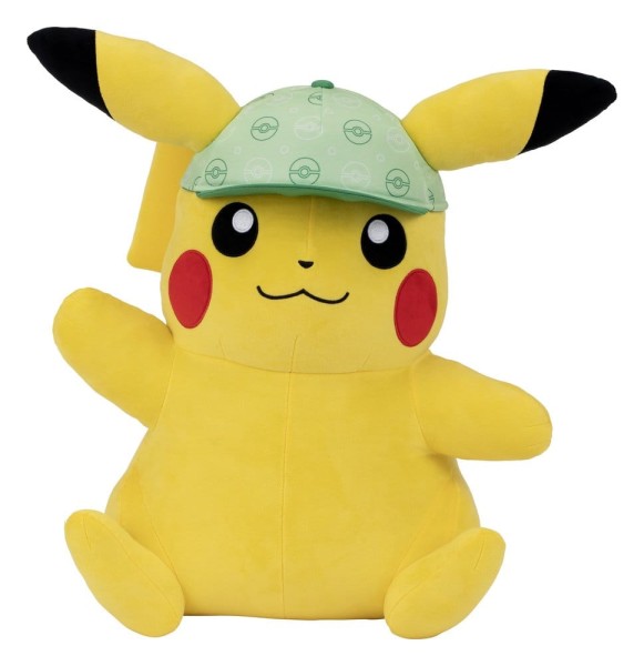 Pokémon - Pikachu Plüschfigur / (with Hat): Jazwares