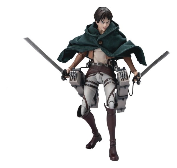 Attack on Titan - Eren Yeager Actionfiguren / Exquisite Basic Series: Hiya Toys