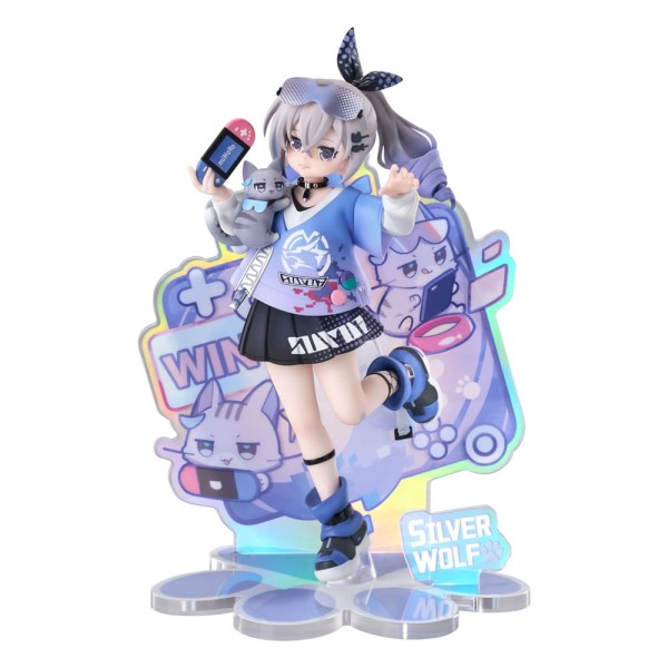 Honkai: Star Rail - Silver Wolf Statue / Rise Up - Little Cat Series: Ribose