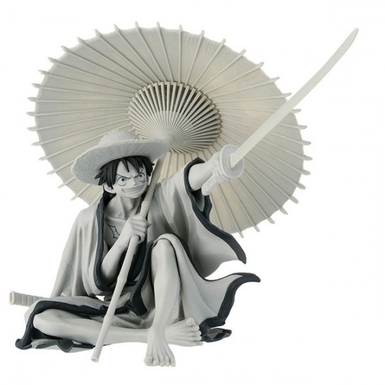 One Piece - Monkey D. Ruffy Figur / BWFC - B&W Color: Banpresto