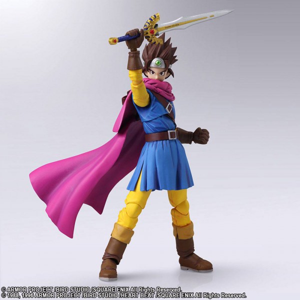 Dragon Quest III The Seeds of Salvation - Hero Actionfigur / Bring Arts: Square