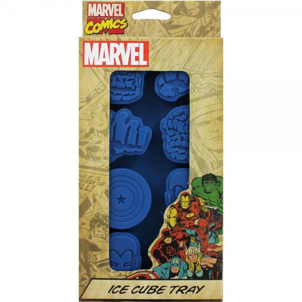 Marvel - Silikon Eiswürfelform / Marvelheroes: ICUP