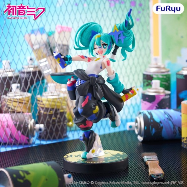 Hatsune Miku Figur - Paint Girl Another Muchute.: Furyu