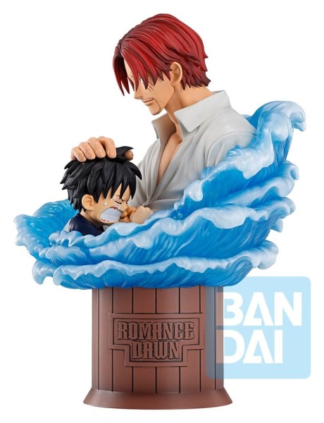 One Piece - Shanks & Luffy Figur / Ichibansho (Red Hair Pirates): Banpresto