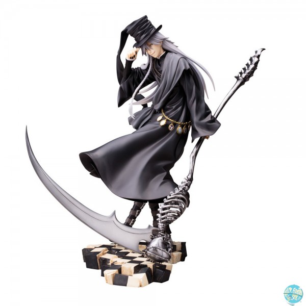 Black Butler Book of Circus Undertaker Statue - ARTFXJ [Neuauflage]: Kotobukiya