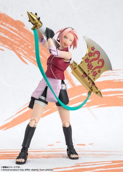 Naruto Shippuden - Sakura Haruno Actionfigur / S.H.Figuarts - NarutoP99 Edition: Bandai Tamashii