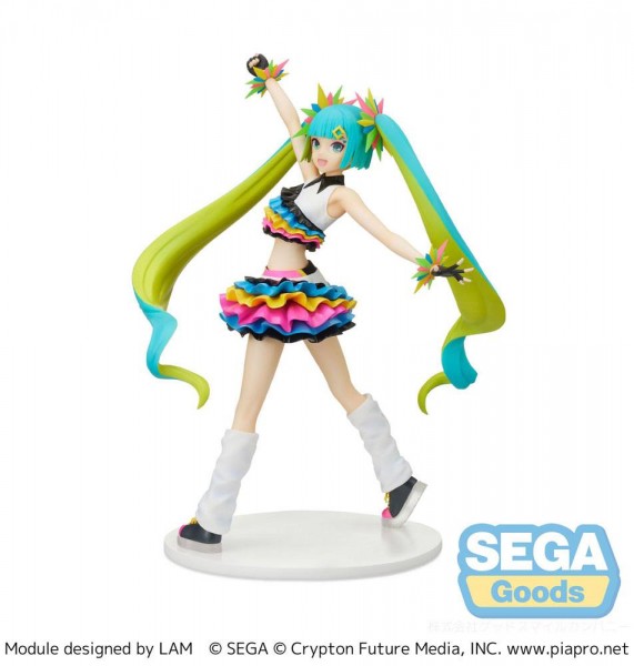 Hatsune Miku Project DIVA - Hatsune Miku Figur / Mega39's FIGURIZM - Catch the Wave: Sega