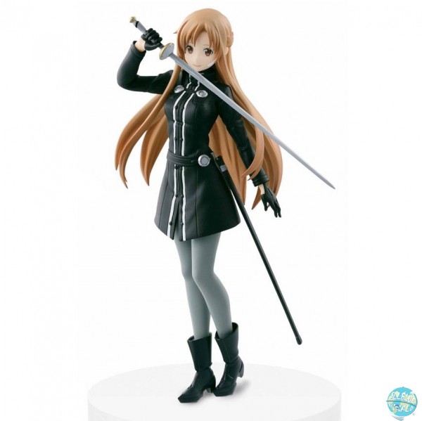 Sword Art Online - Ordinal Scale - Asuna Figur - DXF / Black Swordswoman: Banpresto