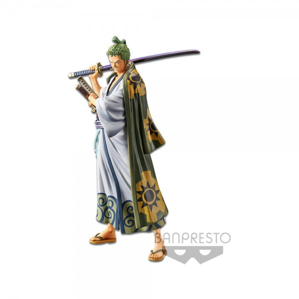 One Piece - Zorro Figur / DXF - Grandline Men Wanokuni - Version II: Banpresto