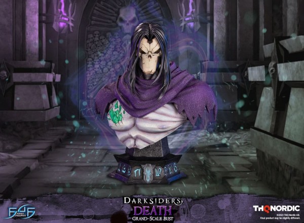 Darksiders - Death Büste / Grand Scale: First 4 Figures