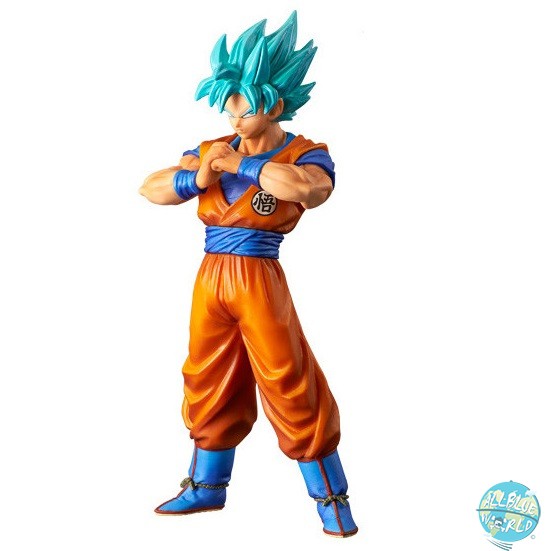 Dragonball Super - SSGSS Goku Figur - DXF / The Super Warriors Vol. 4: Banpresto