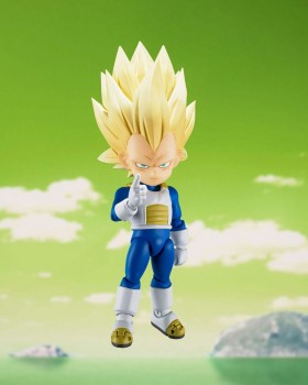 Dragon Ball - Super Saiyan Level 3 Vegeta (mini) Daima Actionfigur / S.H. Figuarts: Bandai Tamashii Dragon Ball - Super Saiyan Level 3 Vegeta (mini) Daima Actionfigur / S.H. Figuarts: Bandai Tamashii