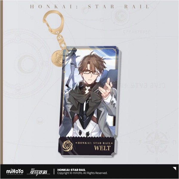 Honkai: - Star Rail Light Charakter Acryl Schlüsselanhänger / Welt: MiHoYo