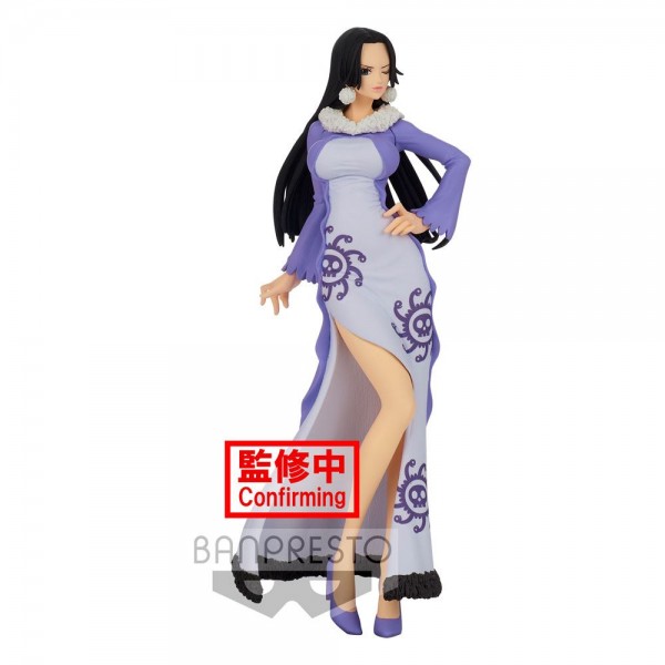 One Piece - Boa Hancock Figur / Glitter & Glamours Winter Style - Version B: Banpresto