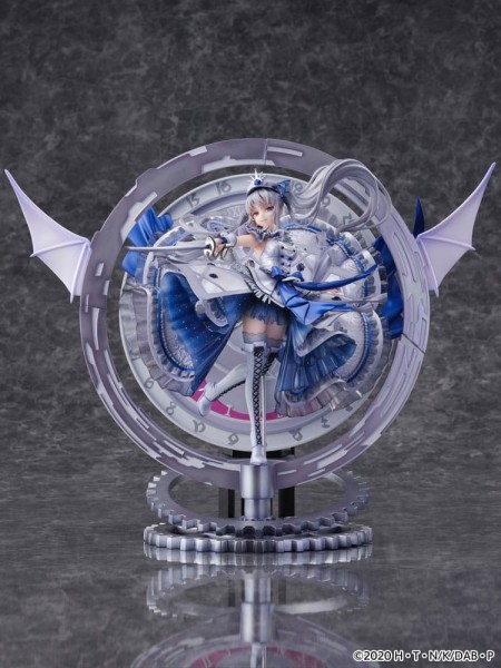 Date A Live: Date A Bullet - White Queen Statue / Royal Blue Sapphire Dress Version: Estream