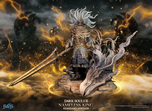 Dark Souls III - Nameless King Statue: First 4 Figures