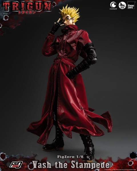 Trigun - Vash the Stampede Actionfigur / FigZero: ThreeZero