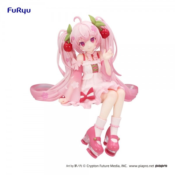 Vocaloid - Sakura Miku Figur / Noodle Stopper: Furyu
