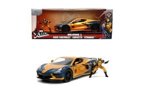 Marvel Diecast - Modell Chevy Corvette X-Men Wolverine: Jada Toys
