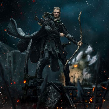 Herr der Ringe - Legolas Unleashed Statue / Art Scale: Iron Studios Herr der Ringe - Legolas Unleashed Statue / Art Scale: Iron Studios