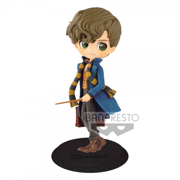 Phantastische Tierwesen 2 - Newt Scamander Figur / Q Posket - Normal Color Version: Banpresto