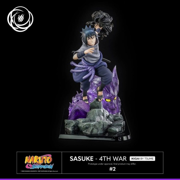 Naruto - Sasuke Fourth Great Ninja War Statue / IKIGAI: Tsume