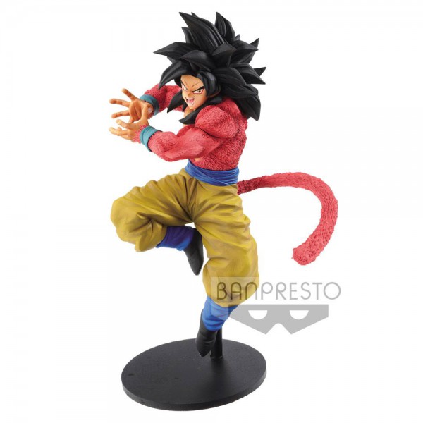 Dragon Ball GT - SSJ4 Son Goku Figur / x10 KamehameHa Version: Banpresto