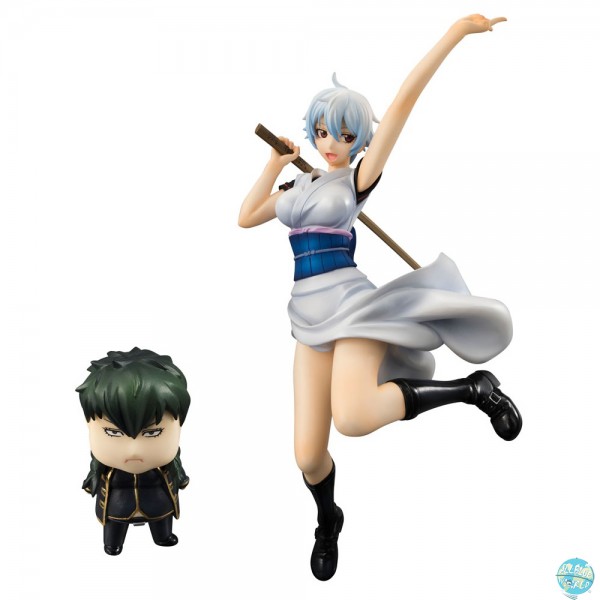 Gintama - Ginko Sakata & Tenko Hijikata Statue- G.E.M.: MegaHouse