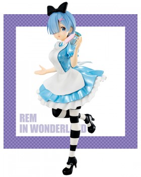 Re:Zero - Rem Figur / SSS In Wonderland: Furyu Re:Zero - Rem Figur / SSS In Wonderland: Furyu