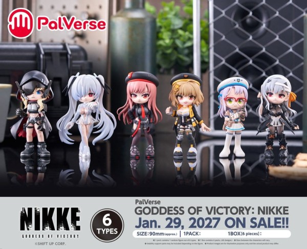 Goddess of Victory: Nikke - Blind Box Minifiguren / PalVerse: Bushiroad