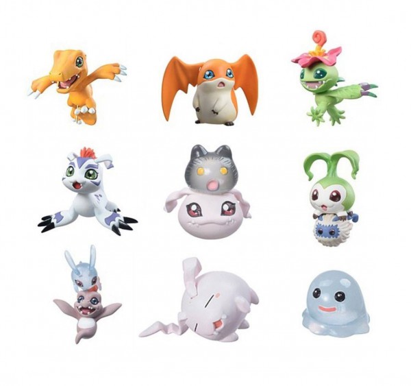 Digimon Adventure - Figuren-Set / Digicolle Data 1 (Neuauflage): MegaHouse