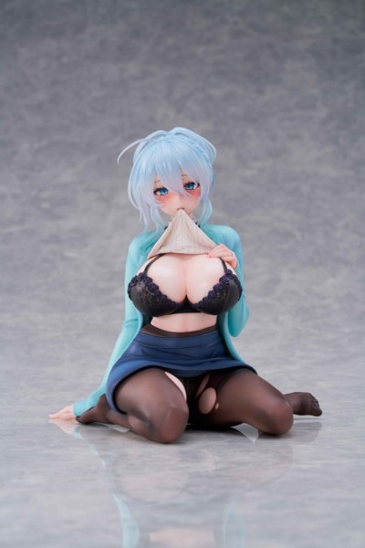 Original Illustration - Snow Woman Yukino Mifuyu Sitting Yukino Statue: Pure