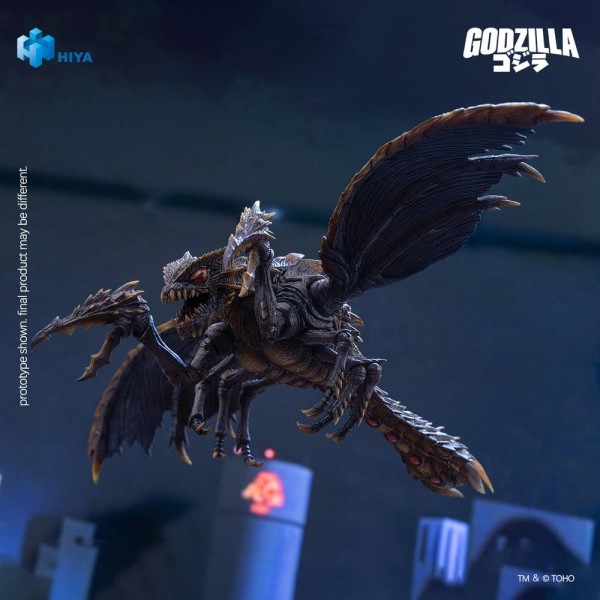 Godzilla - Megaguirus Actionfiguren / (2000) vs. Megaguirus Exquisite Basic Series: Hiya Toys