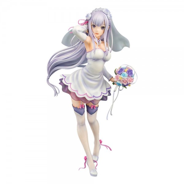 Re:Zero Starting Life in Another World - Emilia Statue / Wedding Version: Phat!