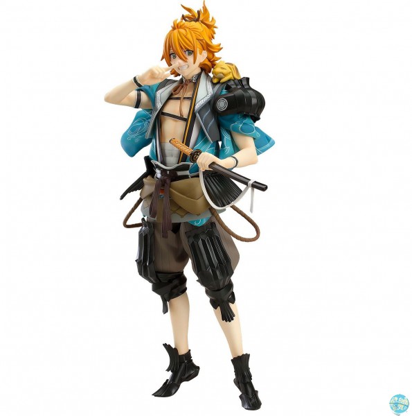 Touken Ranbu -ONLINE- - Urashima Kotetsu Statue: Orange Rouge