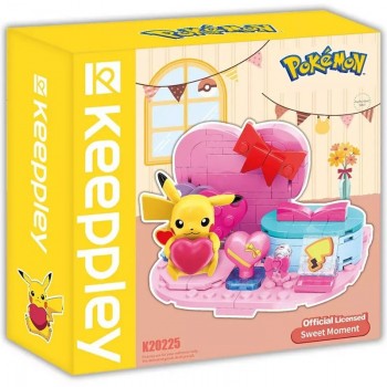 Pokémon - PIKACHU SWEET MOMENT Set: KEEPPLEY BLOCK Pokémon - PIKACHU SWEET MOMENT Set: KEEPPLEY BLOCK