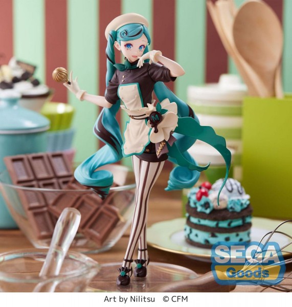 Hatsune Miku - Hatsune Miku Figur / Luminasta - Bitter Patissier [NEUAUFLAGE]: Sega