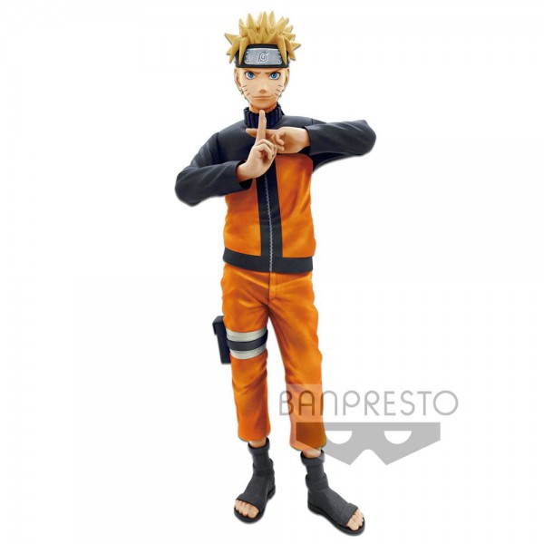 Naruto Shippuuden - Naruto Figur - Shinobi Relations / Grandista nero: Banpresto