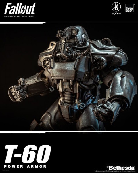 Fallout - T-60 Power Armor Actionfigur / FigZero: Threezero