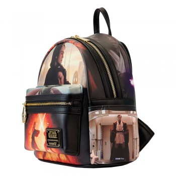 Vorschau: Star Wars - Revenge of the Sith Scene Rucksack: Loungefly Vorschau: Star Wars - Revenge of the Sith Scene Rucksack: Loungefly