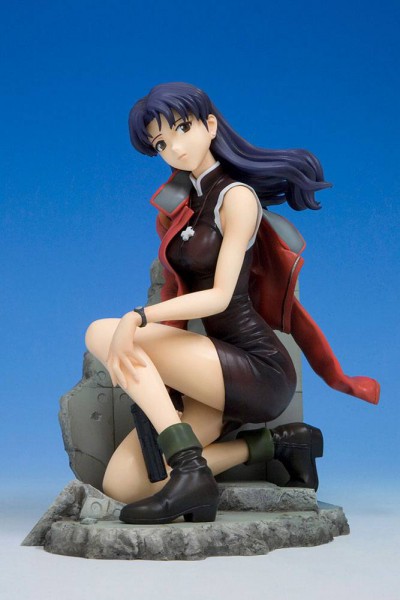 Evangelion 1.0 You Are (Not) Alone - Misato Katsuragi Statue: Kotobukiya