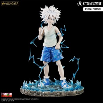 Hunter × Hunter - Killua (God Speed Mode) Statue / AKIHABARA LEGEND FIGURE: Kitsune Hunter × Hunter - Killua (God Speed Mode) Statue / AKIHABARA LEGEND FIGURE: Kitsune